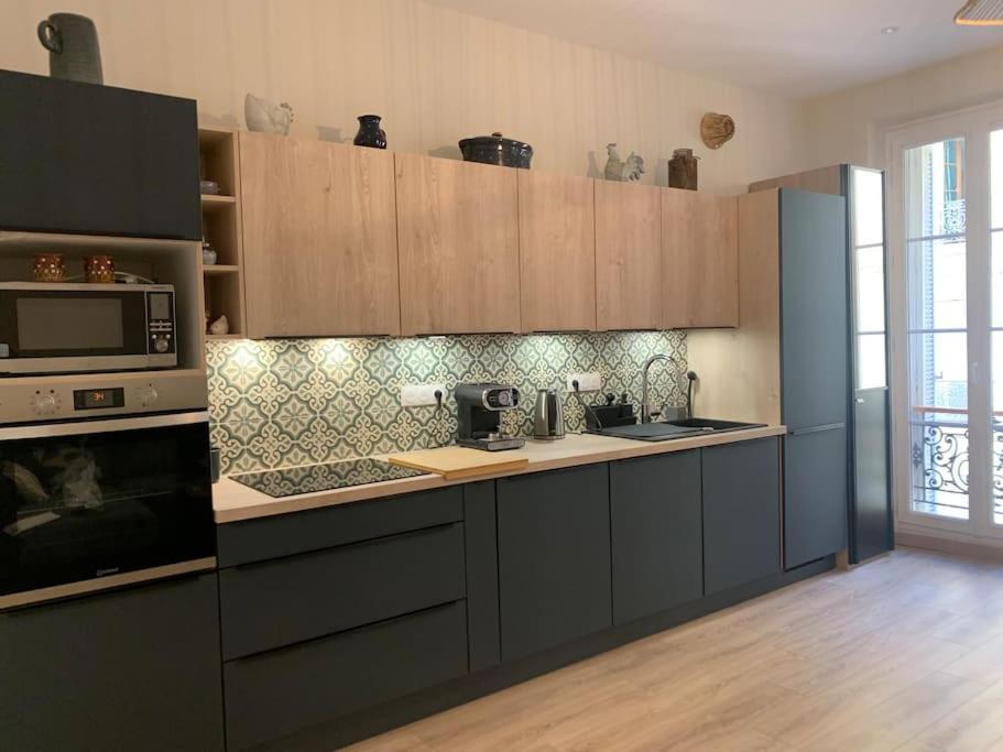 Cosy Joliette, Central, Climatise, 2 Chambres, Wifi, Garage Marsella Exterior foto
